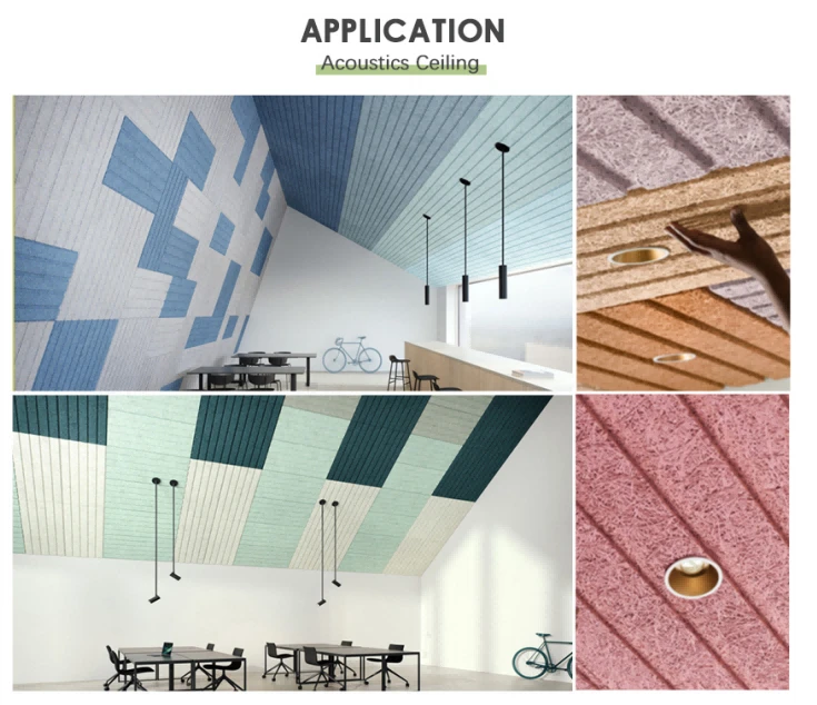 Wood Wool Acoustic Ceiling Panel Wood Wool Acoustic Ceiling Panel