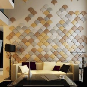Panel Dinding 3D Untuk Kalis Bunyi